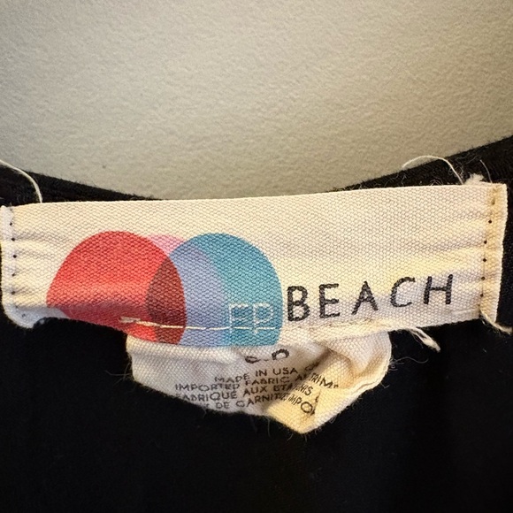 Free People Beach Black Women's Top - Picture 2 of 3